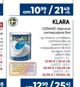 Vivechrom NEOPAL ECO Боя за кухни и бани