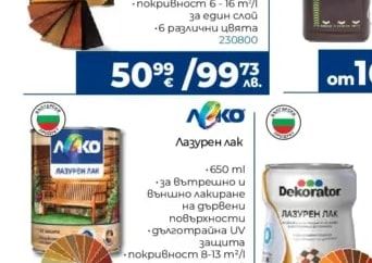 Nko Лазурен лак