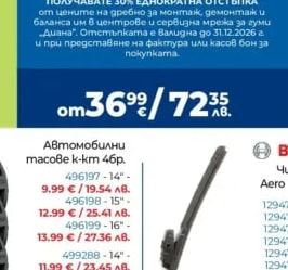 BOSCH Чистачки Aero Eco NEO