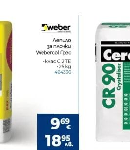 Ceresit Кристализираща хидроизолация CR90