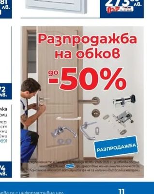 PROFILINK PVC врата за баня