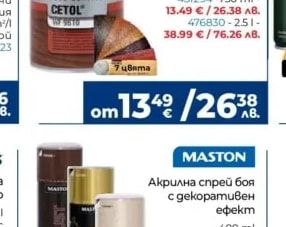 sikkens Водоразтворим байц-лак за дърво