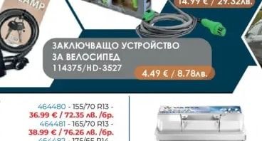 UCAMP ЗАКЛЮЧВАЩО УСТРОЙСТВО ЗА ВЕЛОСИПЕД