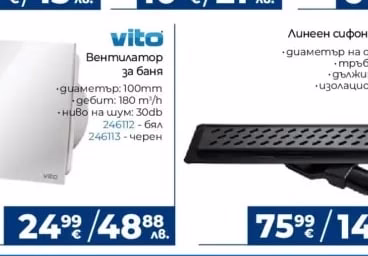 vito Вентилатор за баня