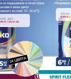NAKO ЛЕКО AQUA ЛАК ЗА ДЪРВО