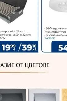 OPTONICA LED Таванен Вентилатор
