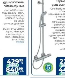 Ideal Standard Термостатна душ система Т25