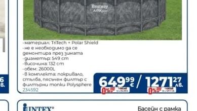 INTEX Басейн с рамка