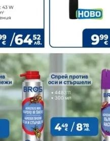 BROS Спрей против оси и стършели