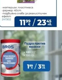 BROS Пудра против мравки