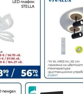 VIVALUX LED плафон DOROTHY
