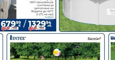 INTEX Басейн с рамка