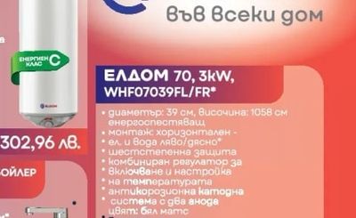 Tedan Електрическа лира за баня EUROPA PRO500W