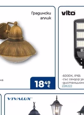 Соларна улична лампа SONORA