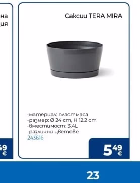 Саксии TERA MIRA
