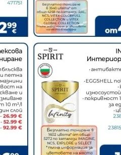 Vitex VITO Акрилна фасадна Водоотблъскваща боя