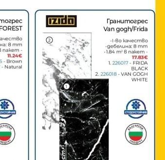 IZIDO Гранитогрес Van gogh/Frida