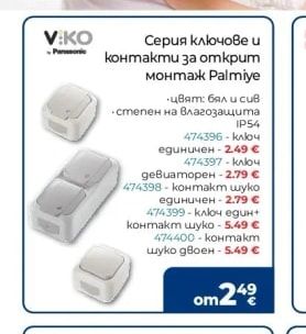 Panasonic Серия ключове и контакти ARKEDIA Slim