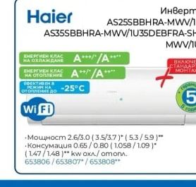 Haier Инверторен климатик