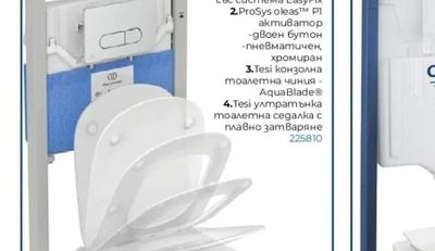 Ideal Standard Комплект структура за Вграждане Tesy Aqua Blade