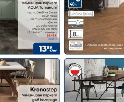 Kronostep Original Ламиниран паркет MO.RE! дъб Харлех