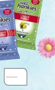 wet hankies Wet Wipes for hands Clean & Protect