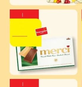 Merci Merci Finest Selection Milk Chocolate with Hazelnut Almond