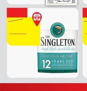 THE SINGLETON THE SINGLETON Single Malt Scotch Whisky 12 YEARS OLD