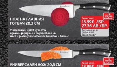 Rosmarino НОЖ НА ГЛАВНИЯ ГОТВАЧ 20,3 CM