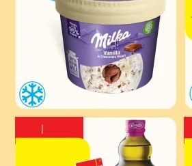 Milka Vanilla & Chocolate Ice Cream