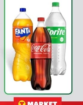 Fanta, Coca-Cola, Sprite