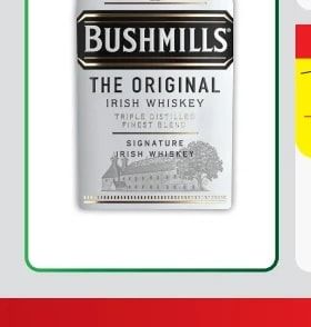 BUSHMILLS THE ORIGINAL IRISH WHISKEY