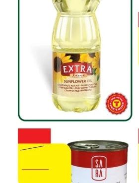 EXTRA line SUNFLOWER OIL