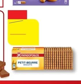 PAPADOPOULOS PETIT-BEURRE BISCUITS