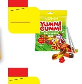 ROSHEN YUMM! GUMMI Fizzy Worms