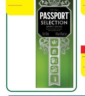 PASSPORT SELECTION SPIRIT DRINK