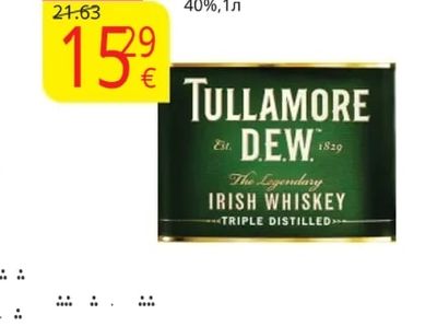 TULLAMOREDEW Уиски