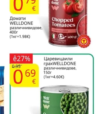 WELLDONE Домати различнивидове