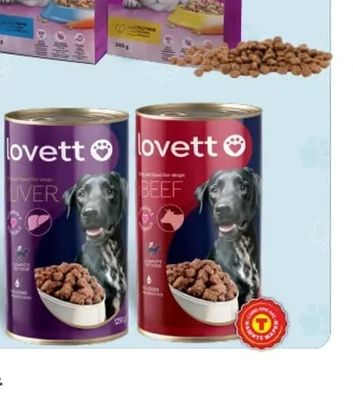 LOVETT Консервирана храназакучета