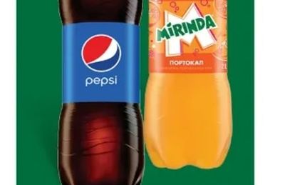 Pepsi Газирана напитка PEPSI или MIRINDA