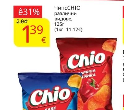 CHIO Чипс