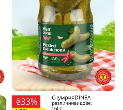 WELLDONE Корнишони