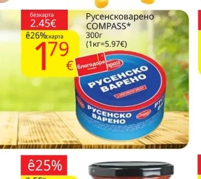 COMPASS Русенсковарено