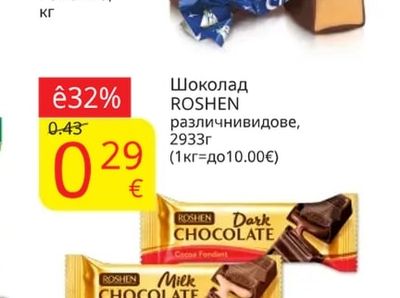 ROSHEN Бонбони Sorrento, Ромашка
