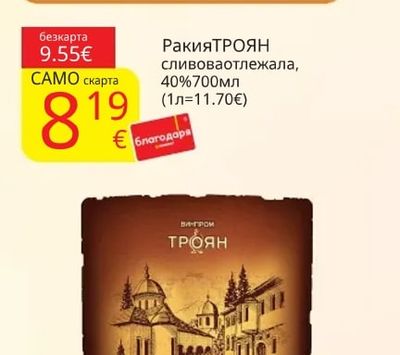 ТРОЯН Ракия
