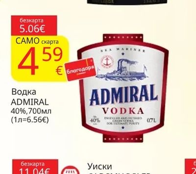 ADMIRAL Водка