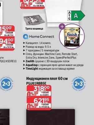 BOSCH Съдомиялна за вграждане 60 см SMV6YCX06E