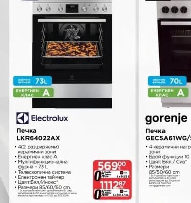 Electrolux Плот за вгр. EGE6172NOK