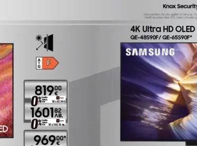 SAMSUNG 4K Ultra HD OLED