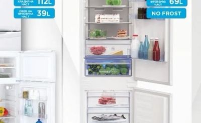 beko Хладилник за вграждане BCNA 306 E4SN